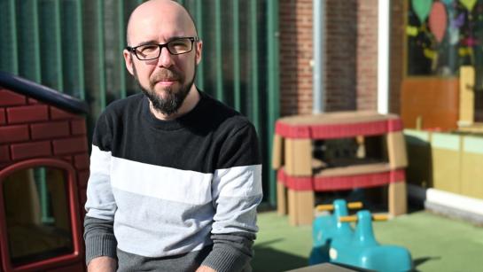 Michel Sanchez bij Kinderopvang tWanneke