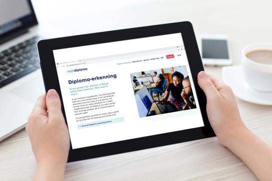 website mijndiploma.be