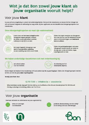 Een schermafdruk van de one-pager van Bon. Voor de inhoud zie de PDF-versie.